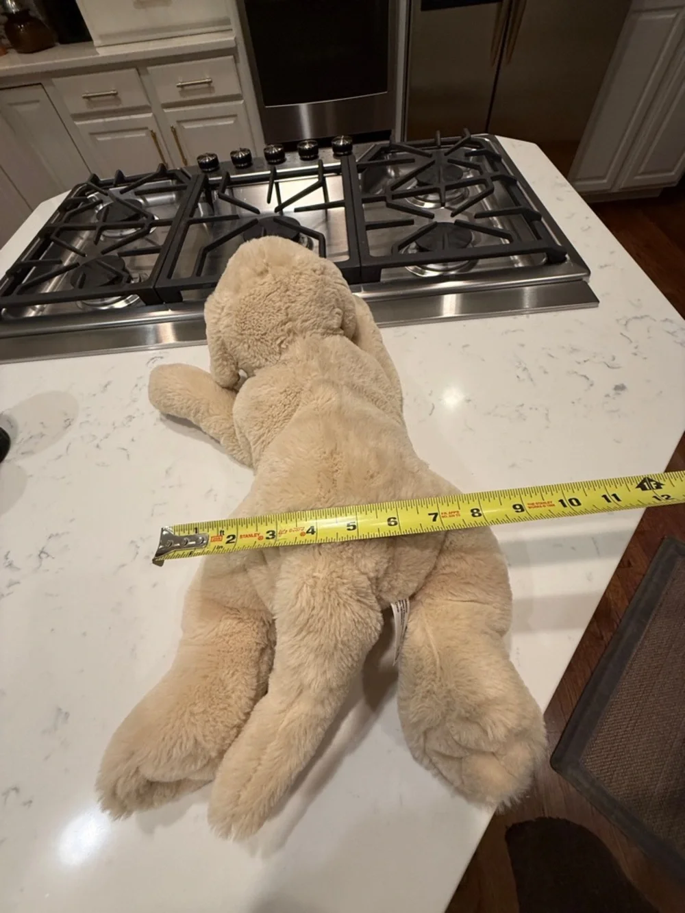 FAO Schwarz Cream Plush Golden Retriever Puppy Dog Toy 2021